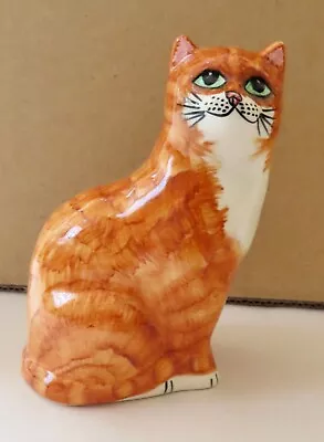 Buy Babbacombe Pottery Ginger Tabby  - Cat Sitting • 18.50£
