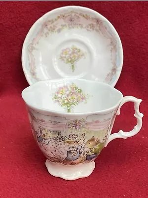 Buy Royal Doulton Brambly Hedge 1987 Cup And Saucer. The Wedding Collection🌟 • 34.99£