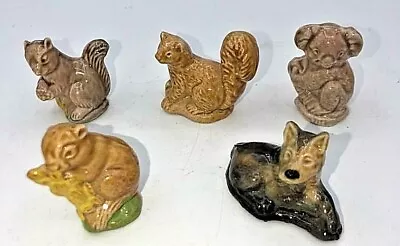 Buy ✅ Wade England Whimsies Set Of 5 Koala-Wolf-Squirrel- Field Mouse- Pine Marten✅  • 6.99£