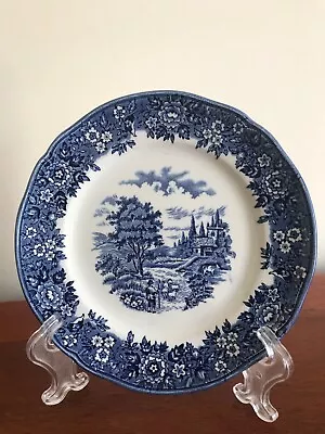 Buy Vintage Alfred Meakin Blue And White - Homeland -  7  Side/Tea Plates • 4£