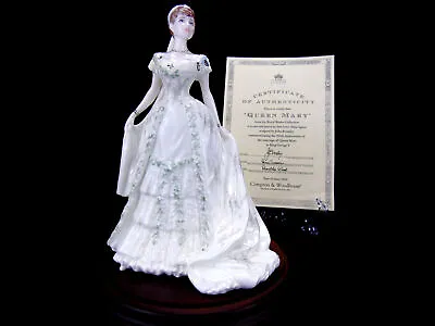 Buy Coalport Figurine Queen Mary Royal Brides Limited Edition Certificate + B • 89.99£