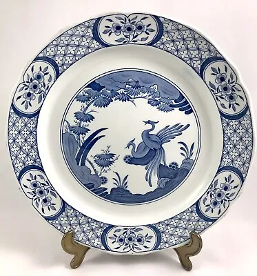 Buy Antique Furnivals Old Chelsea Blue & White Chop Plate Platter 12” Registered1915 • 33.11£
