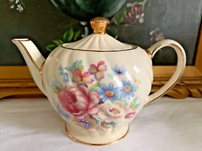 Buy Vintage Small Sadler Teapot; Floral Pattern; Owned From New; VGC • 2.99£