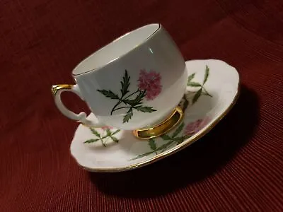 Buy Vintage Royal Vale Bone China Tea Cup & Saucer, Scalloped Edge, Made In England • 22.73£