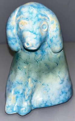 Buy J Beaumont 2019 Pottery Blue Glaze Cocker Spaniel Figurine • 24.07£