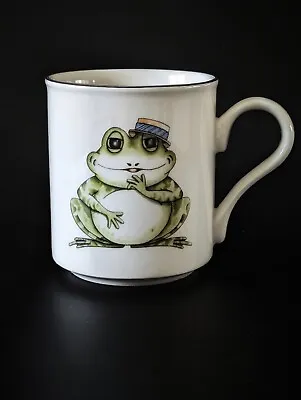 Buy Frog Mug Arthur Wood England Collectible Frogs Wearing Hat Back To Front Vintage • 28.25£