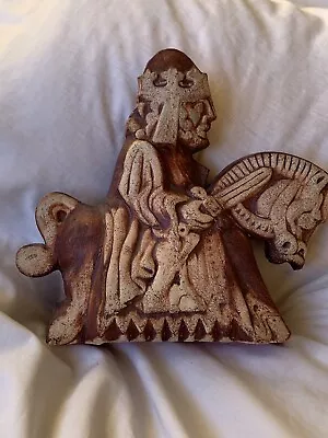 Buy Quantock Pottery King Arthur On Horseback 9 Inch Figurine • 39.99£