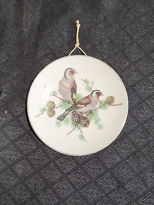 Buy Vintage Ceramic Pin Dish With Pair Of Goldfinches On Branch By Kaiser W.Germany • 0.99£