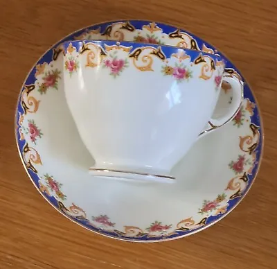 Buy George Jones Crescent Delightful Edwardian Antique Floral  China Cup And Saucer • 16£