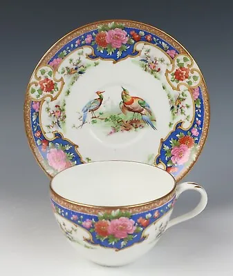 Buy Shelley Old Sevres Oversize Breakfast Tea Cup & Saucer Bone China 10678 England • 51.35£