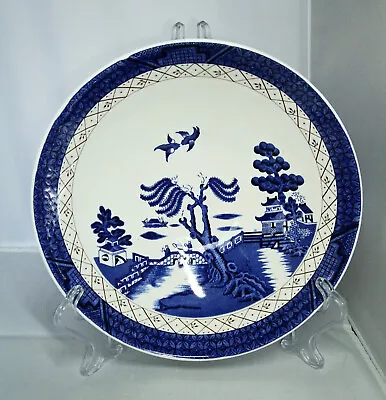 Buy Royal Doulton's BOOTHS 'REAL OLD WILLOW' Blue & White Serving Dish; 225mm • 18.50£