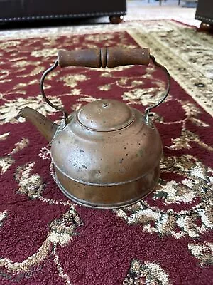Buy Paul Revere Copper Kettle Vintage Tea Pot Revere Ware Wood Handle Rome NY • 11.37£