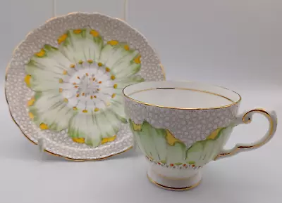 Buy Tuscan Fine Bone China Poppy Or Lotus Flower Coffee Cup & Saucer • 11£