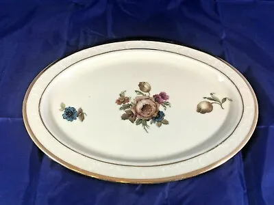 Buy Vintage Copenhagen Porcelain~Kobenhavns Porcellains Maleri (KPM)~Oval Plate • 2£
