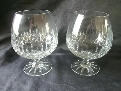 Buy Galway Crystal - A Pair Of Brandy Glasses . FREE UK P+P .................. • 21.99£