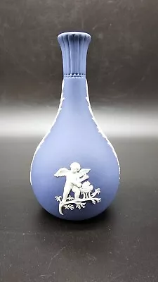 Buy Vintage Wedgwood Blue Jasperware Neoclassical Vases Pitcher Bowl Atomiser • 18£