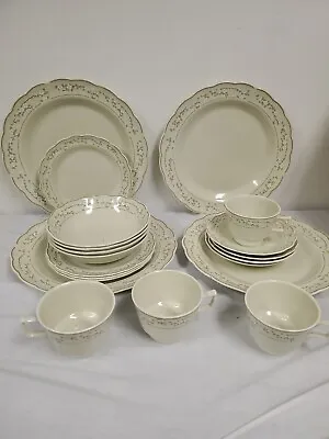 Buy Lambethware Royal Doulton Somerset  SERVICE FOR  4 Plates Bowls Cups 20 PCS • 162.99£