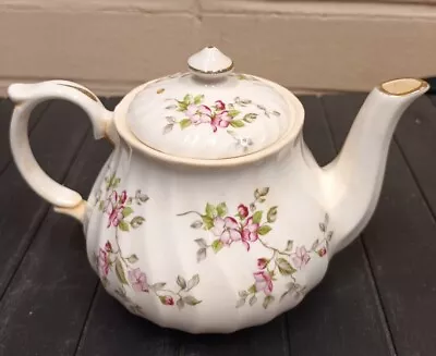 Buy Royal Park Fine Bone China Staffordshire English Floral Roses Teapot • 8£