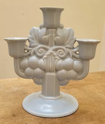 Buy Vintage 1940’s Poole Pottery Candelabra/Candlestick Designed By John Adams  • 16£