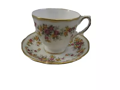 Buy Royal Grafton Fine Bone China Teacup And Saucer Made In England Vintage. • 18.97£