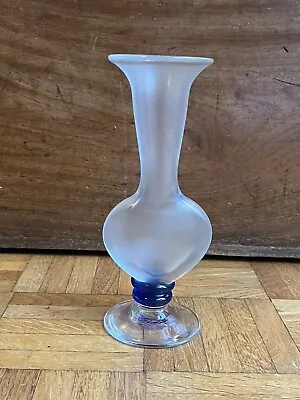 Buy David Wallace - Studio Glass Vase - Signed • 75£