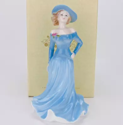 Buy Boxed Coalport Figurine Ladies Of Fashion Elaine Bone China Lady Figure • 69.99£