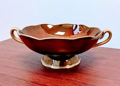 Buy Vintage Carlton Ware - Rouge Royale Dish Bowl With Handles • 9.99£