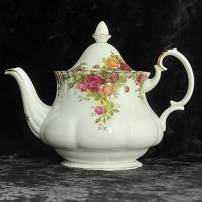 Buy Royal Albert Old Country Roses Large Teapot 2¼ Pint Excellent Condition • 49.99£