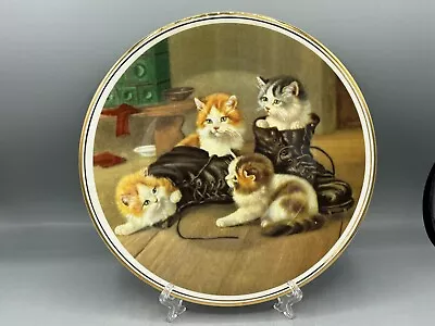 Buy Fenton China Puss In Boots Delightful Kitten Scenes Cat Large Plate  (763) • 14.95£
