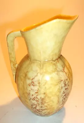 Buy Sylvac  Art Deco Style Jug - Lovely Yellow And Brown Mottle. • 20£