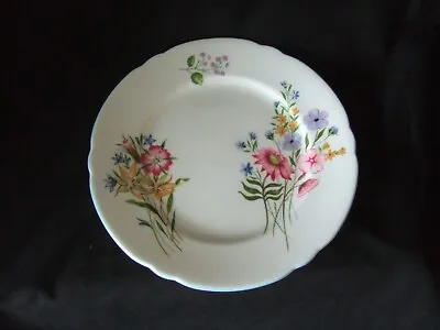 Buy Shelley  Wild Flowers  13668 Blue Rim Tea Side  Plate • 2.99£