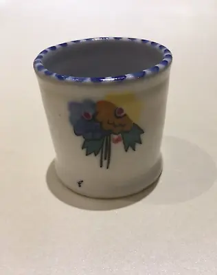 Buy Vintage Hand Painted Poole Pottery Egg Cup • 10£