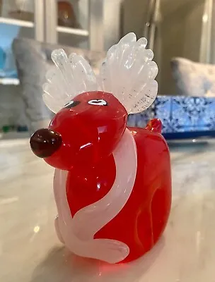 Buy John Ditchfield Limited Edition Christmas Reindeer Red  - Edition 21 Of 25 • 200£