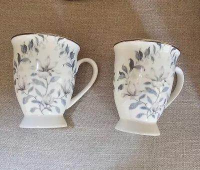 Buy ☆laura Ashley☆ Set Of 2☆ Parterre Footed Mugs • 18£