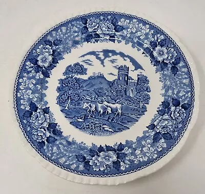 Buy Adams England English Scenic Blue And White Tea /Side Plate • 6.99£