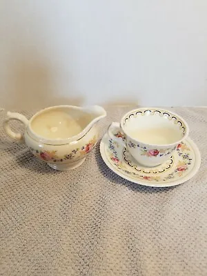 Buy Vintage Crown Ducal A.G. Richardson Caprice Pattern Tea Cup, Saucer And  • 71.04£
