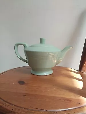 Buy Vintage Utility Woods Ware Beryl Green Teapot   • 20£