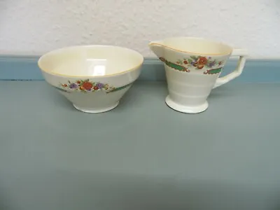 Buy  Art Deco Grindley Milk Jug & Sugar Bowl       23/7Dx2 • 6.50£