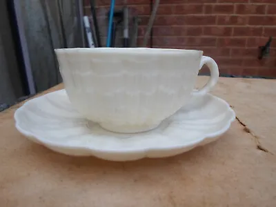 Buy Antique Belleek Cup And Saucer Ist Period Backstamp • 6£