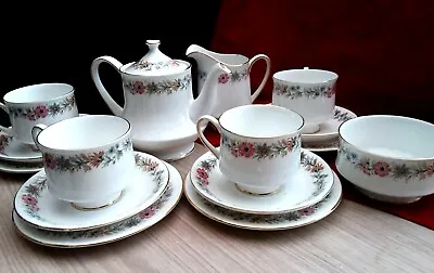 Buy Fine Bone China Royal Albert Paragon Belinda Tea-Coffee Set Tableware England • 52£