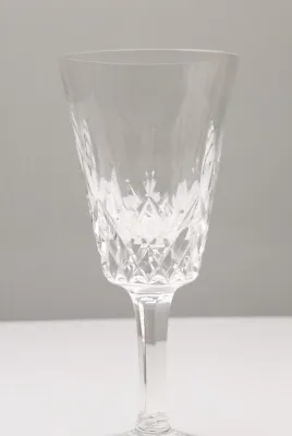 Buy Tyrone Crystal Rosses Cut Wine Goblet Glass 7 1/4  18.4 Cm Tall 1st Quality • 34.99£
