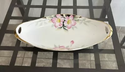 Buy Noritake China Of Japan Hand Painted Azalea Pattern 12 Inch Celery Dish Bowl • 9.53£
