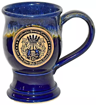 Buy Grey Fox Pottery Blue Mug Swashbuckler Brewing Company Manheim Pennsylvania • 17.15£