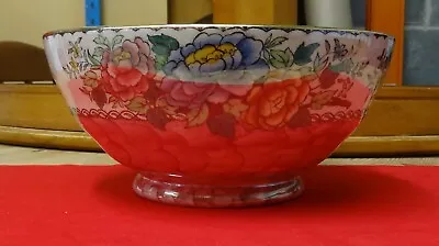 Buy Maling Peony Rose Decorative Large Bowl 6502 • 10£