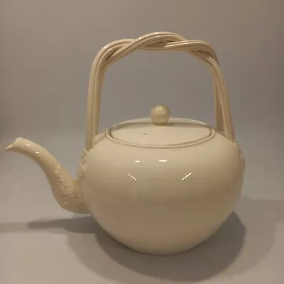 Buy Hartley Greens & Co  Teapot, Vintage Cream Leedsware  • 45£