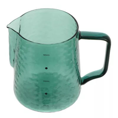 Buy Pot Glass Large Capacity Milk Jug Coffee Creamer Pourer Espresso Ground • 19.98£