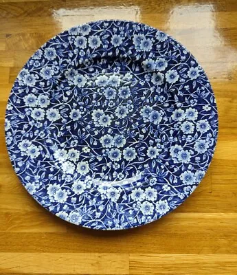Buy Burleigh Calico Salad Plate Blue Floral • 8.49£