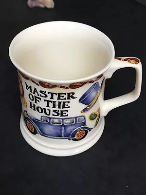 Buy Queens Past Times Collection, Master Of The House Mug, Fine Bone China • 3.75£