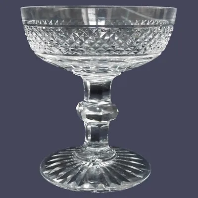 Buy Antique French Saint Louis Crystal Champagne Glass - St Louis Trianon Pattern • 85.39£