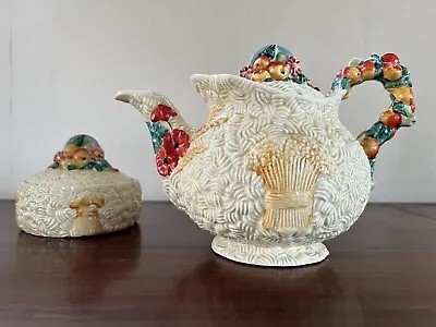 Buy Vintage Clarice Cliff Celtic Harvest Teapot And Sugar Bowl Set Circa 1938 • 261.87£